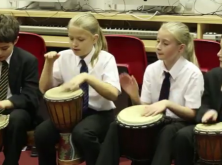 educational group african drumming