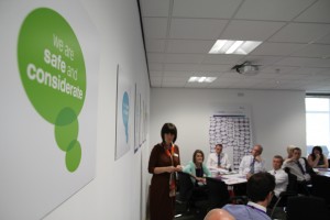 brand re-launch event company presentation