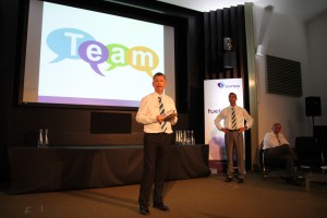 re-brand launch event company presentation