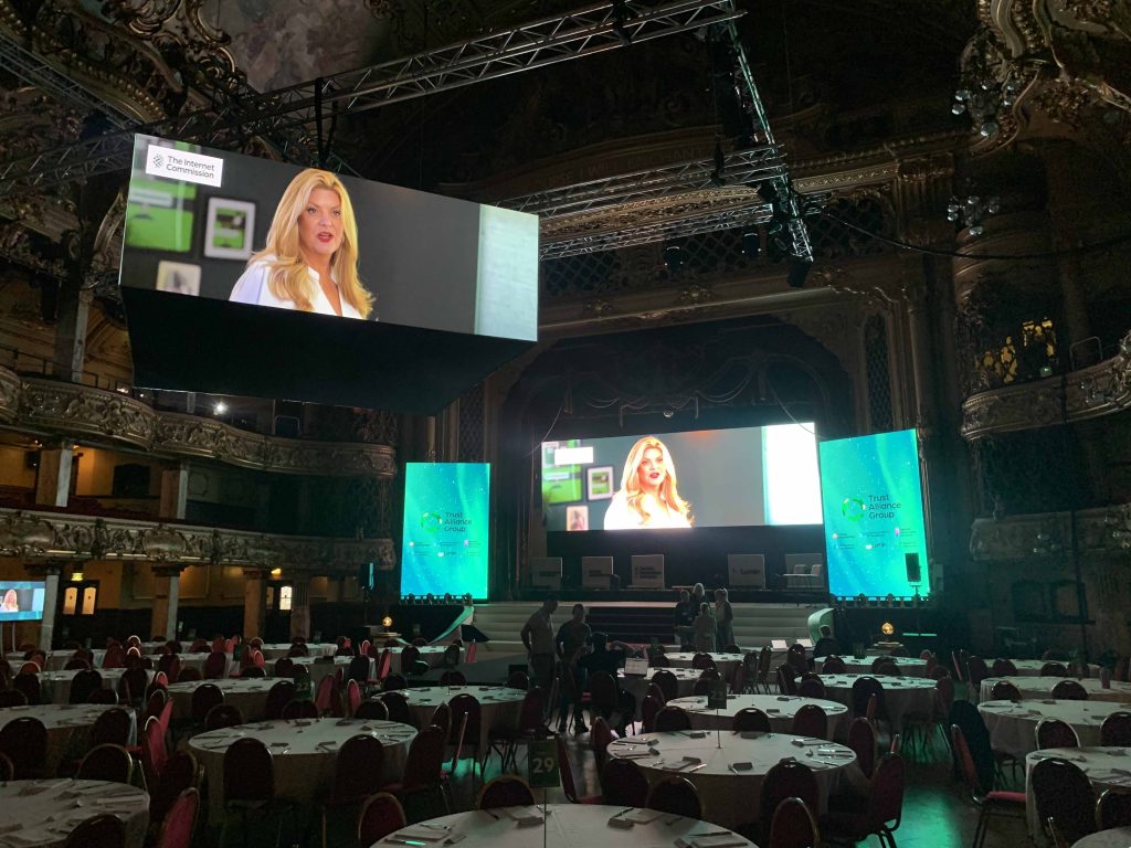 Capture 1 filming speaker content at a business event