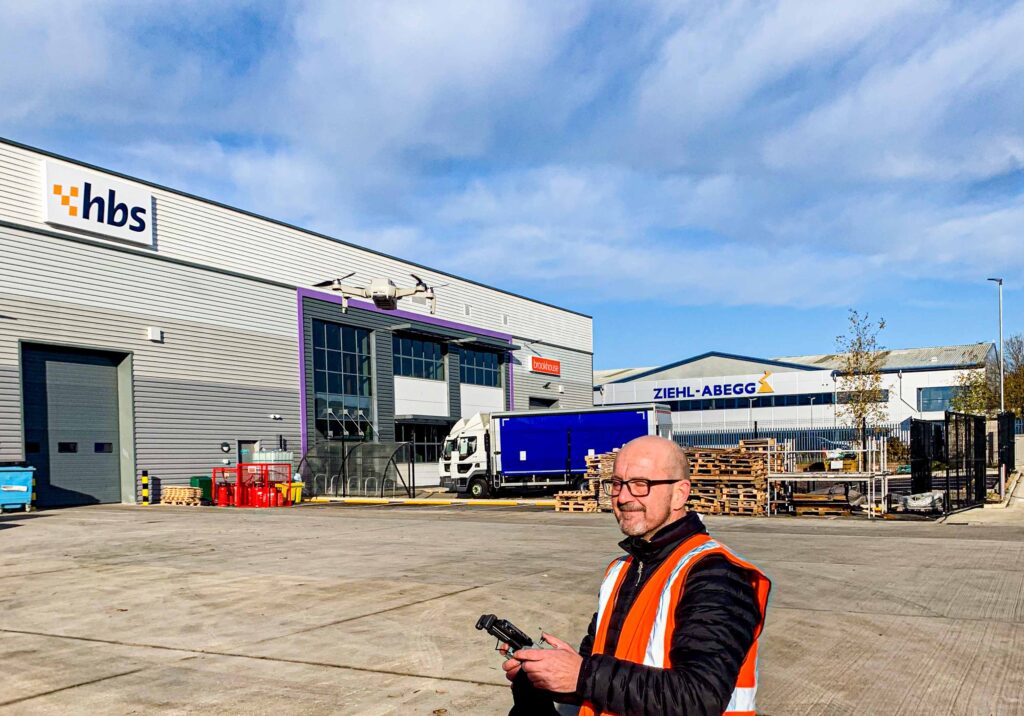 Capture 1 drone operator preparing for an aerial filming shoot
